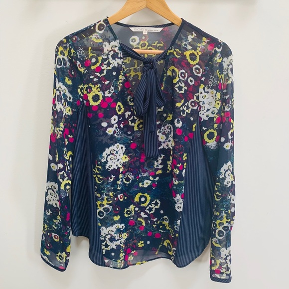 RACHEL Rachel Roy Tops - Rachel Rachel Roy floral long sleeve blouse top 4